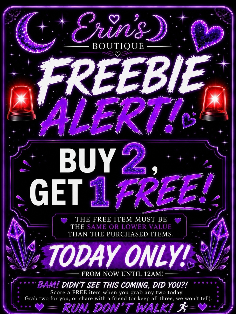 Promotional Poster - Purple